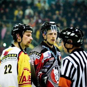 Erik Landman Jacco Landman UNIS Flyers ijshockey